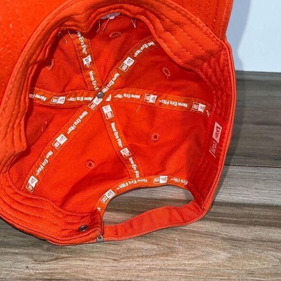 Oklahoma State baseball cap hat lid strap back orange - Picture 8 of 10